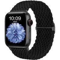 CeMiKa Braided Solo Loop Straps Compatible with Apple Watch Strap 38mm 40mm 41mm 42mm 44mm 45mm 49mm, Stretchy Straps Elastic Sport Band for Apple Watch SE/iWatch Series 9 8 7 6 5 4 3 2 1, Women Men