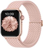 CeMiKa Braided Solo Loop Straps Compatible with Apple Watch Strap 38mm 40mm 41mm 42mm 44mm 45mm 49mm