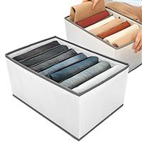 EASEVE 7 Grids Wardrobe Closet Organiser and Storage for Clothes
