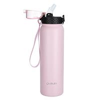 OLDLEY Stainless Steel Water Bottle with Straw 1L Vaccum Insulated Large Drink Flask 1 litre Metal Water Bottles Leakproof Keep Drinks Hot Cold for Sports Gym Bike Camping Travel with Different Lids