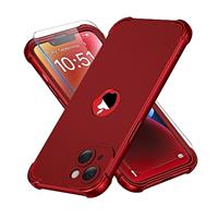 ORETECH for iPhone 14 Case 6.1 inch, with [2 Pack Screen Protector] [Camera Lens Guard] [15FT Military Grade Drop Test] 360 Shockproof Slim Fit Design Rubber Bumper Phone Cover