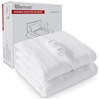 Warmrest Electric Blanket Single Heated Electric Underblanket with Detachable Controller 3 Heat Settings, Premium Soft Fabric, Overheat Protection & Fast Heat Up