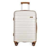 Kono Lightweight Suitcase Hand Luggage Polypropylene Hard Shell Travel Trolley