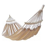 GOCAN Brazilian Double Hammock 2 0r 1 Person Extra Large Canvas Cotton Hammock for Patio Porch Garden Backyard Outdoor and Indoor