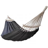 GOCAN Brazilian Double Hammock 2 0r 1 Person Extra Large Canvas Cotton Hammock for Patio Porch Garden Backyard Outdoor and Indoor