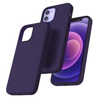 TOCOL Silicone for iPhone SE Case, Liquid Silicone Multi-Color Slim Silky-Soft Touch Anti-Scratch Shockproof Protective Phone Cover, Midnight Blue