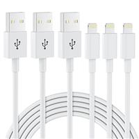 Nebite iPhone Charger Cable 3Pack 6FT/1.8M MFi Certified i p