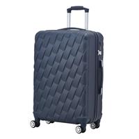 CMY Cabin 20" Carry On Suitcase Hard Shell PC+ ABS 3 Digit Combination Lock Trolley Aluminium Alloy Telescopic Handle 4 Dual Spinner Wheels Suitcases Lightweight Water Resistant (Pink, 20)
