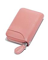 GADIEMKENSD Genuine Leather Credit Card Wallet Fold Accordion Style with RFID Blocking