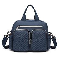 Kono Baby Changing Bag Weekender Travel Nappy Tote for Mom and Dad Convertible Messenger with Insulated Pockets