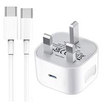USB C Plug 20W, TEGELI USB Charger Plug Adapter UK Type C Charging for iPhone14/14 Pro/14 Pro Max/13