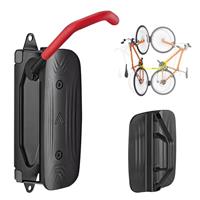 Mimoke Swivel Bicycle Wall Mount - Bicycle Hanger - Vertical Bike Rack- Bicycle Storage for the Garage - MTB & Road Bike (Red 3PCS)