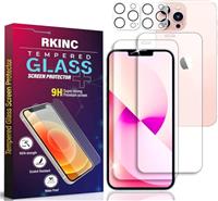 RKINC Screen Protector [3-Pack] for iPhone 12 Pro Max 6.7-In