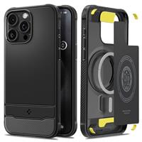 Spigen Rugged Armor MagFit Case Compatible with iPhone 17/16 / 15/14 Series