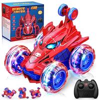 Dreamlandia 360Flips Remote Control Car with LED Flash Light4WD 2.4GHz RC Car Monster Truck Indoor & Outdoor Kids Toys Gifts