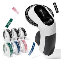 Goknu Embossed Label Maker, 3D Embossing Label Printer Machine, E975 Inkless Handheld Label Maker fit for 3/8" (9mm) Emboss Label Tapes