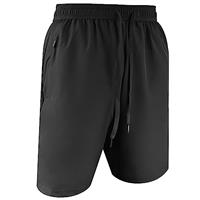 Aomig Mens Running Gym Quick Dry Shorts, Men's Summer Casual Sports Short with Zipper Pockets, Outdoor Workout Training Short, Elasticated Waist Breathable Stretch Short Pants for Fitness, Jogger