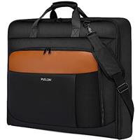 Garment Bag Travel Suit Bag for Men Large 40-Inch Carry on Garment Bag Up to 3 Suits for Business Trips,2 in 1 Hanging Suitcase Luggage Bags for Travel,Foldable Carry On Bag Fits 15.6Inch Laptop,Black