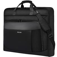 Garment Bag Travel Suit Bag for Men Large 40-Inch Carry on Garment Bag Up to 3 Suits for Business Trips,2 in 1 Hanging Suitcase Luggage Bags for Travel,Foldable Carry On Bag Fits 15.6Inch Laptop,Black