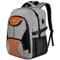 PUSLOM Extra Large Backpack for Men, Travel Laptop Backpack Work Bag with USB Charging Port Big Business Flight Approved Heavy Duty Computer Rucksack for Men Women College School