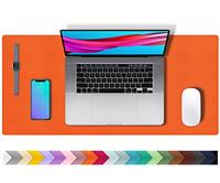 Leather Desk Pad Protector,Mouse Pad,Office Desk Mat,Non-Slip PU Leather Desk Blotter,Laptop Desk Pad,Waterproof Desk Writing Pad for Office and Home