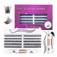 Ocean Pearl Cluster Lashes Kit DIY Individual Eyelash Extension Kit False Eyelashes