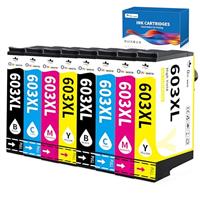 OINKWERE 8-Pack 604XL Ink Cartridges Replacement for Epson 604 Ink Cartridges Multipack for Expression Home XP-2200 XP-2205 XP-3200 XP-3205 XP-4200 XP-4205 WorkForce WF-2910 WF-2930 WF-2935 WF-2950