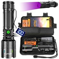 Relybo Torches Led Super Bright High Powered Tactical Torch Powerful Flashlight