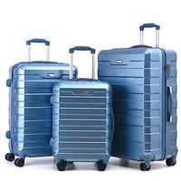 RMW Suitcase Large Medium Cabin Size | Hard Shell | Lightweight | 4 Dual Spinner Wheels | Trolley Luggage Suitcase | Hold Check in Luggage | TSA Combination Lock