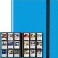 Trading Card Binder Holder 9 Pocket Card Album Folder, Card Collection Binder with 360 Side Loading Pocket Card Book Fit for MTG Baseball Football Sports Card Play Cards