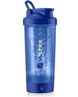 VOLTRX Protein Shaker Bottle, Titanus USB C Rechargeable Electric Protein Shake Mixer