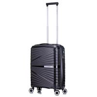 ATX Luggage Unbreakable Polypropylene Hard Shell Suitcase Hold Check in Super Lightweight with 4 Dual Spinner Wheels and uilt in TSA Lock