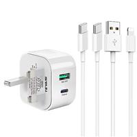 Samsung Charger Cable Fast Charge and Plug 25W PPS Super Charging for Galaxy S25/S24/S23/S22/S21/S20/S20fe/S10/A06/A05S/A16/A15/A14/A13/A23/A24/A33/A34/A52/A53/A54,Type C Phone Charger Plug and Cable