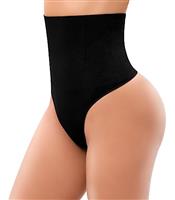 SIMIYA Shapewear Thong for Women Tummy Control Knickers High Waist Slimming Pant
