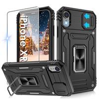Jshru for iPhone Series Case with Screen Protector (iPhone 11,iPhone 12,iPhone XR,iPhone X/XS,iPhone SE 2022)