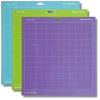 Vinyl Cutting Mats for Cricut - Vinyl Maker and Explore Cutting Machines, Sticky Non-Slip Durable Craft Mat, Replacement Accessories for Cutting Machine