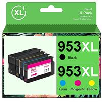 Gureef 912XL Ink Cartridges Multipack Replacement for HP 912 XL Ink Cartridges for OfficeJet 8010 8012 8013 8014 8015 8017 8018 OfficeJet Pro 8022 8023 8024 8025 (Black/Cyan/Magenta/Yellow, 4-Pack)
