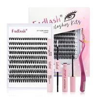 Individual Cluster Lashes Eyelashes Extensions