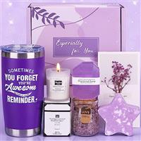 Birthday Pamper Package for Women - Unique Self Care Relaxation Spa Bath Set - Wellbeing Get Well Soon Gift for Her - Ladies Hamper for Friends, Mum, Sister, Wife