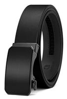 CHAOREN Belt for men Leather Ratchet 1 3/8 for Dress Pants - Micro Adjustable Belt Fit Everywhere