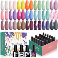 Phoenixy Gel Nail Polish Set - 24 Pcs 8ml Gel Nail Polish Kit