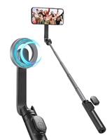 Spigen Wondersnap MagFit Selfie Stick Tripod Phone Stand for iPhone 16 15 14 13 Pro Max Plus, Samsung Galaxy, Google Pixel and more