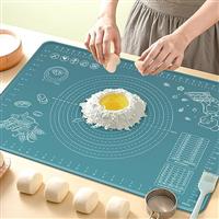 Silicone Pastry Mat 60x40 cm Extra Thick Non Stick Baking Ma