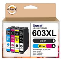 Gureef 963XL Remanufactured Ink Cartridges Multipack Replacement for HP 963 963 XL for HP Officejet Pro 9010 Ink Cartridges for OfficeJet Pro 9020 9012 9013 9014 9018 9019 9022 (4-Pack)