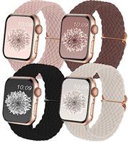 Braided Strap Compatible with Apple Watch Straps 38mm 40mm 41mm 42mm 44mm 45mm 49mm for Women Men,St