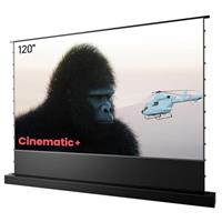 AWOL VISION 120" Motorized ALR Floor Rising Projector Screen for Ultra Short Throw Projector, Floor Stand Screen for Home Theater, 4K/8K Ultra HD, Active 3D, 95% Ambient Light Rejecting-ALR-F220C