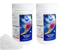 10 Kg STABILISED Chlorine Granules for Hot Tub Spa and Swimming Pool Water Treatment for Rapid Disinfecting and Cleaning