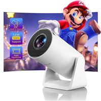 Mini ProjectorAuto Keystone & Short Throw20000 Lumen WiFi Bluetooth Portable Phone Projector 4K Full HD 1080P Supported, WiMiUS 270 Rotatable Outdoor Home Cinema Video Projector for TV Stick/PS5