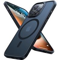 TORRAS Magnetic Guardian for Max Case[Shockproof Beyond 12FT Military][Compatible with MagSafe& Fast Charging], Slim Translucent Protective Phone Case