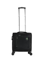 RMW Laptop Bag with Wheels Lightweight Pilot Case Mens Carry On Suitcase Travel Laptop Case Rolling Briefcase Women Computer Trolley Overnight Luggage Cabin Bag for Trip Business